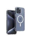 Phone Cases & Screen Protectors: Aukey Clearview Magsafe iPhone 15 Pro Phone case - Transparent (TM10C)