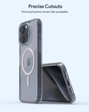 Phone Cases & Screen Protectors: Aukey Clearview Magsafe iPhone 15 Pro Max Phone case - Transparent (TM10D)