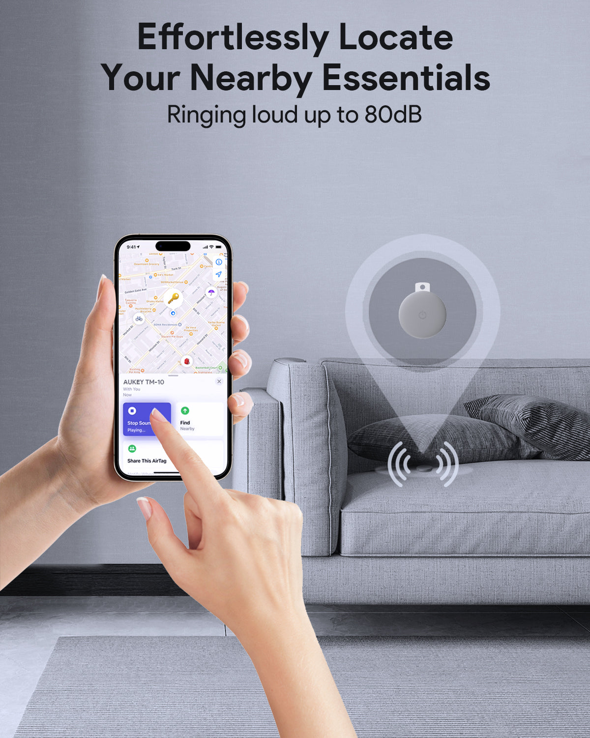 Monitoring & Testing: Aukey Track Mate 1 Smart Bluetooth Tracker (TM-10)