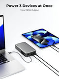 Automotive Repair & Speciality Tools: Aukey Spark Sling 20000 Compact Fast Charging Power Bank with Built-in USB-C Cable (PB-Y48)