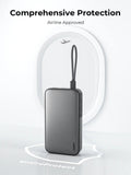 Automotive Repair & Speciality Tools: Aukey Spark Sling 20000 Compact Fast Charging Power Bank with Built-in USB-C Cable (PB-Y48)