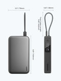 Automotive Repair & Speciality Tools: Aukey Spark Sling 20000 Compact Fast Charging Power Bank with Built-in USB-C Cable (PB-Y48)