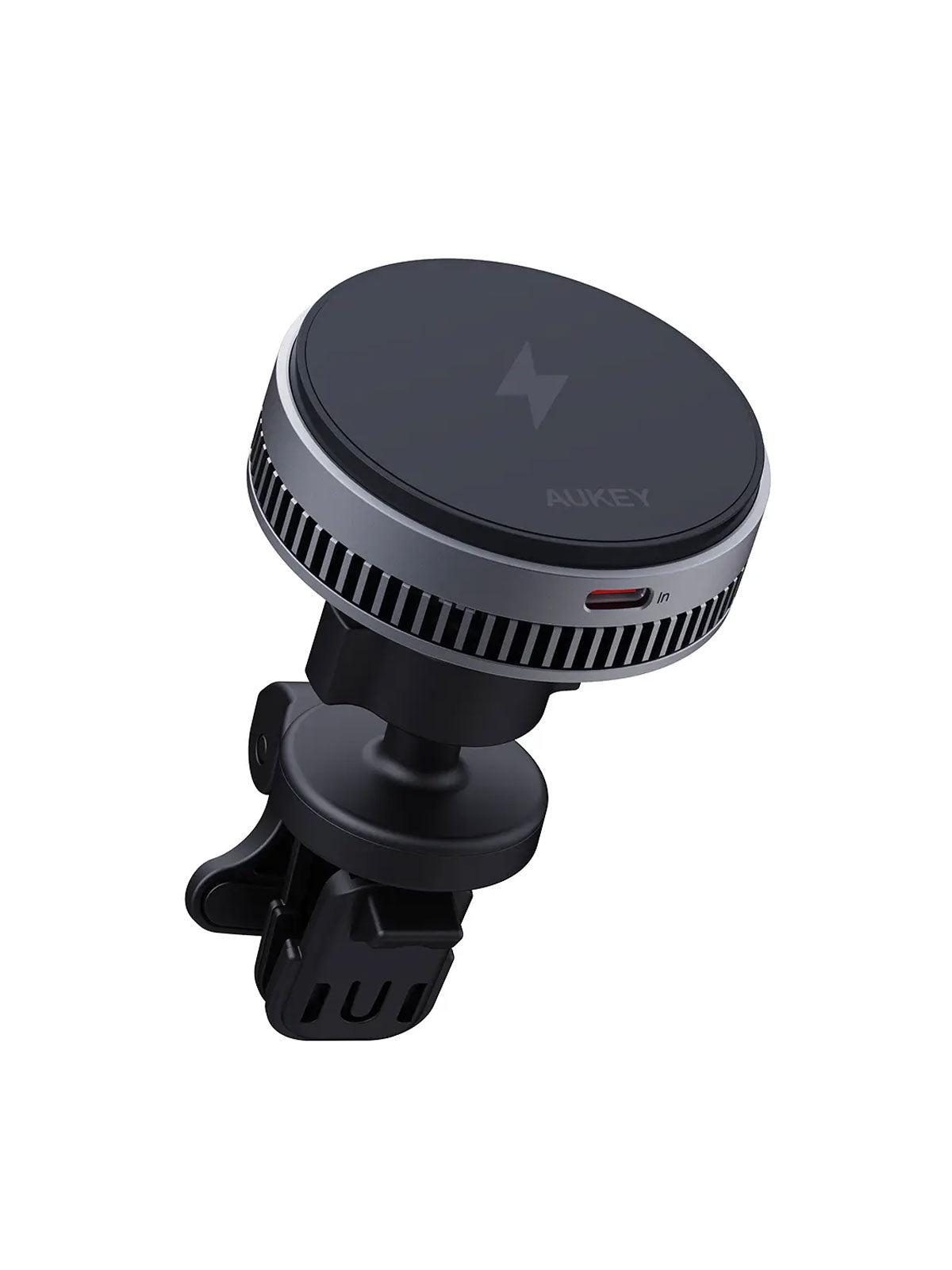 Phone Chargers: Aukey MagFusion Dash Pro Qi2 Magnetic Fast Wireless Charging Phone Mount with Active Cooling (HD-MC13A)