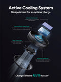 Phone Chargers: Aukey MagFusion Dash Pro Qi2 Magnetic Fast Wireless Charging Phone Mount with Active Cooling (HD-MC13A)