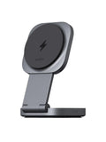 Phone Chargers: Aukey MagFusion L Qi2 Foldable 2 In 1 Magnetic Wireless Charger (LC-MC211)