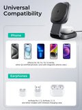 Phone Chargers: Aukey MagFusion L Qi2 Foldable 2 In 1 Magnetic Wireless Charger (LC-MC211)