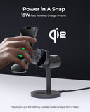 Phone Chargers: Aukey MagFusion 3-in-1 Qi2 Magnetic Fast Wireless Charging Station (LC-MC311)