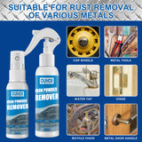 OUHOE car iron powder rust removal spray, rust inhibitor, car supplies, detergent, rust remover, cleaning supplies