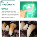 Yegbong Pet Tooth Cleaning Finger Set Dog Cat Cleaning Tartar Stone Oral Cleaning Care