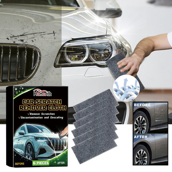 Homonth Car Scratch Remover Cloth, Car Scratch Repair Paint Polishing Scratch Refurbishment Maintenance Wipe