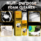 EELHOE Car Steering Wheel Foam Cleaner, Leather Seat Supplies, Decontamination, Multi-functional Interior Cleaner