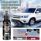 Rayhong Car Windshield Spray, Windshield Rearview Mirror Cleaning, Stain Removal, Hydrophobic Water Repellent, Anti-Fog Agent