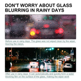 Rayhong Car Windshield Spray, Windshield Rearview Mirror Cleaning, Stain Removal, Hydrophobic Water Repellent, Anti-Fog Agent