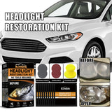 Rayhong Automotive Ceramic Headlight Repair Kit, Repair Scratches Yellow Polishing Headlight Shade Turned New Light