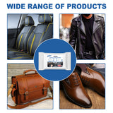 Rayhong 3in1 Car Leather Cleaning Wipes, Seat Interior Cleaning Wipes Wash And Decontaminate Without Water