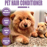 Yegbong Pet Hair Conditioner, Fluffy Soft Not Knot Pet Pet Hair Clean Nursing Hair Cream