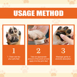 Yegbong Pet Moisturizing Paw Care Cream, Cats And Dogs Universal Moisturizing Feet Soles Meat Pad Cracked Care Cream