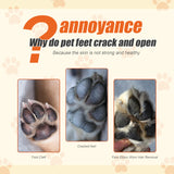 Yegbong Pet Moisturizing Paw Care Cream, Cats And Dogs Universal Moisturizing Feet Soles Meat Pad Cracked Care Cream
