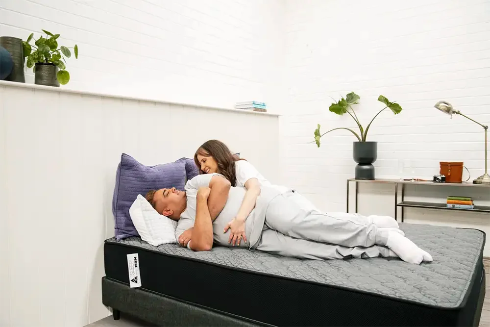 Double Mattress: Sleep Firm Mattress  Double
