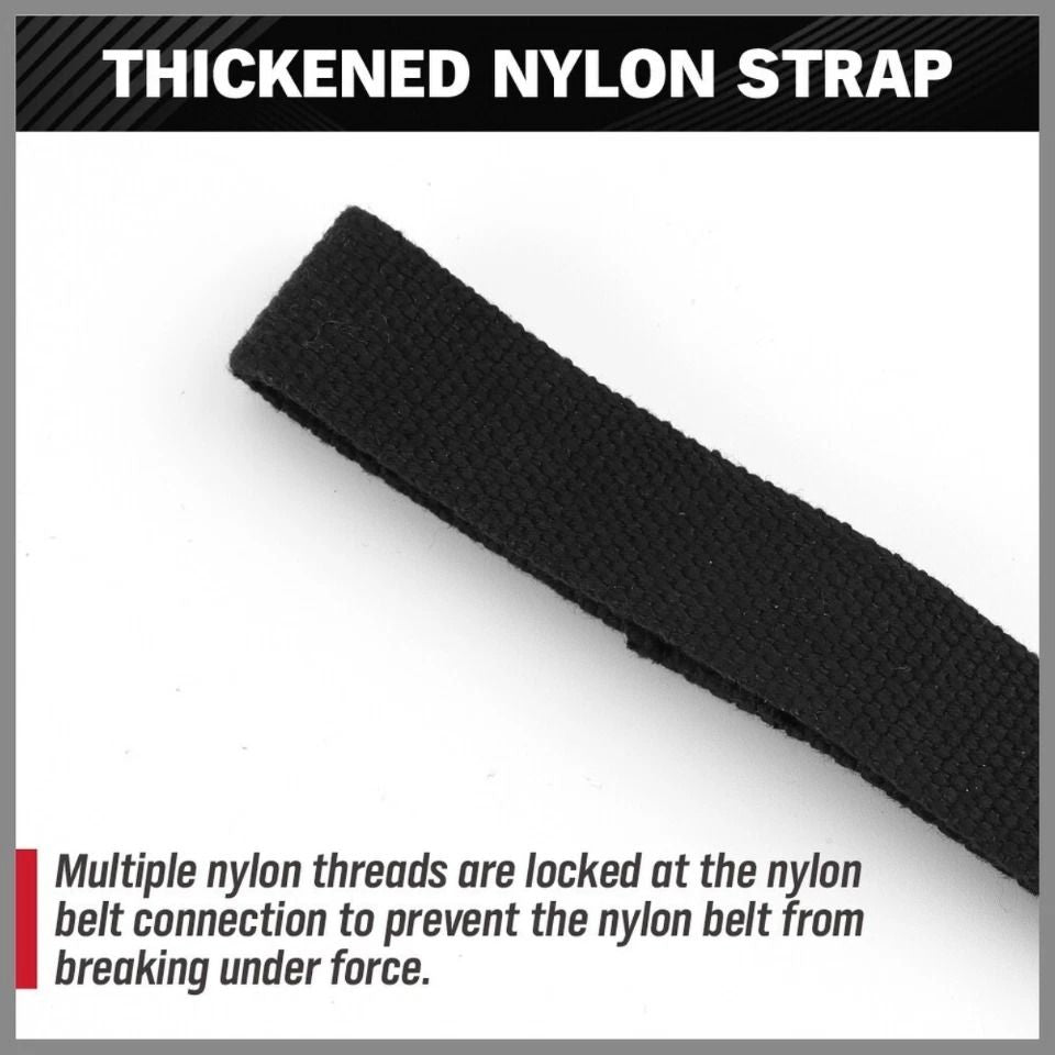 1/2" Adjustable Oil Filter Strap Wrench Threaded Oil Filter Removal Tool Nylon