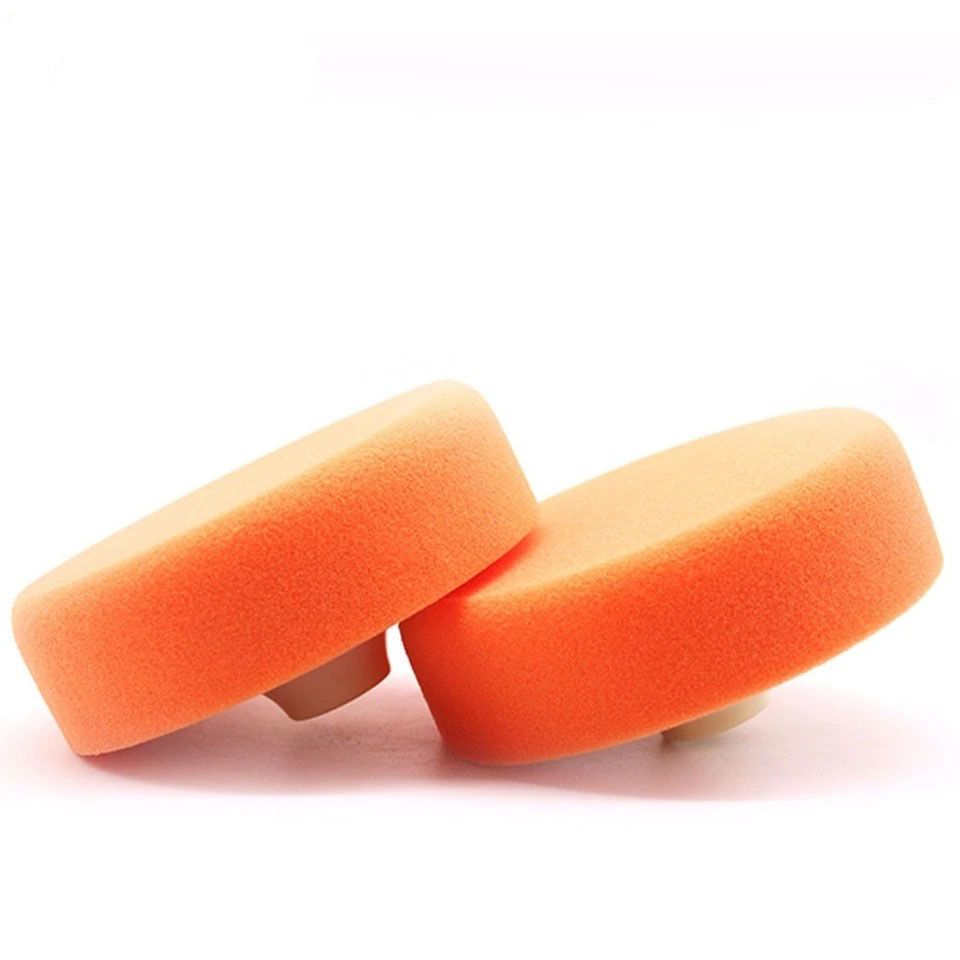 4PC 7" 180mm Car Polisher Foam Sponge Wheel Buffing Pad Polishing Replacing Pad M14
