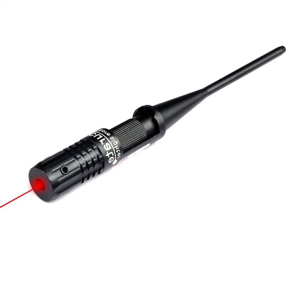Laser Bore Sighter Boresighter Kit For .22 to .50 Caliber Scope w/ Battery Tool