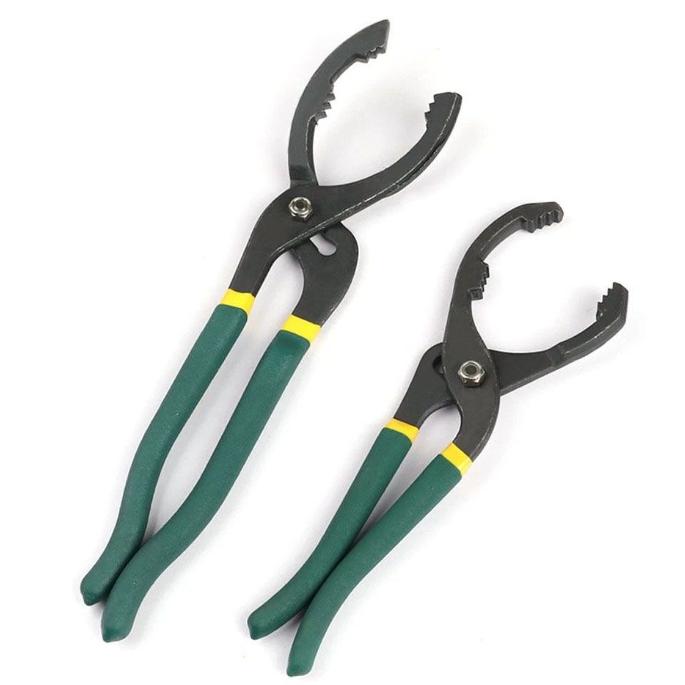 1PC 12" 295MM Adjustable Car Oil Filter Wrench Pliers Hand Removal Tool