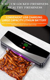 wireless vacuum sealer, portable vacuum sealer, chargeable vacuum sealer, Japanese technology vacuum sealer, food storage vacuum sealer, cordless food sealer, kitchen gadget Australia