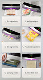 wireless vacuum sealer, portable vacuum sealer, chargeable vacuum sealer, Japanese technology vacuum sealer, food storage vacuum sealer, cordless food sealer, kitchen gadget Australia