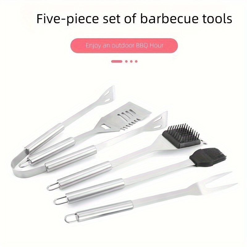 stainless steel BBQ tool set, BBQ utensils, outdoor grilling tools, Australian BBQ set, durable BBQ tools