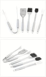 stainless steel BBQ tool set, BBQ utensils, outdoor grilling tools, Australian BBQ set, durable BBQ tools