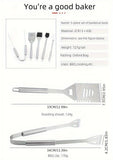 stainless steel BBQ tool set, BBQ utensils, outdoor grilling tools, Australian BBQ set, durable BBQ tools