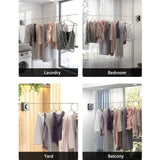wall-mounted clothes hanger, adjustable hanger, laundry hanger, home organization, high-quality hanger, space saving hanger, wall clothes rail, Australian home, coat hanger wall mount
