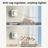 White wall-mounted clothes hanger, adjustable hanger, laundry hanger, home organization, high-quality hanger, space saving hanger, wall clothes rail, Australian home, coat hanger wall mount