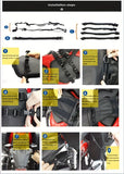 motorcycle side saddlebags, motorcycle storage bags, durable saddlebags, touring luggage, cruiser saddlebags, adventure bike panniers, waterproof motorcycle bags, Australian motorcycling accessories