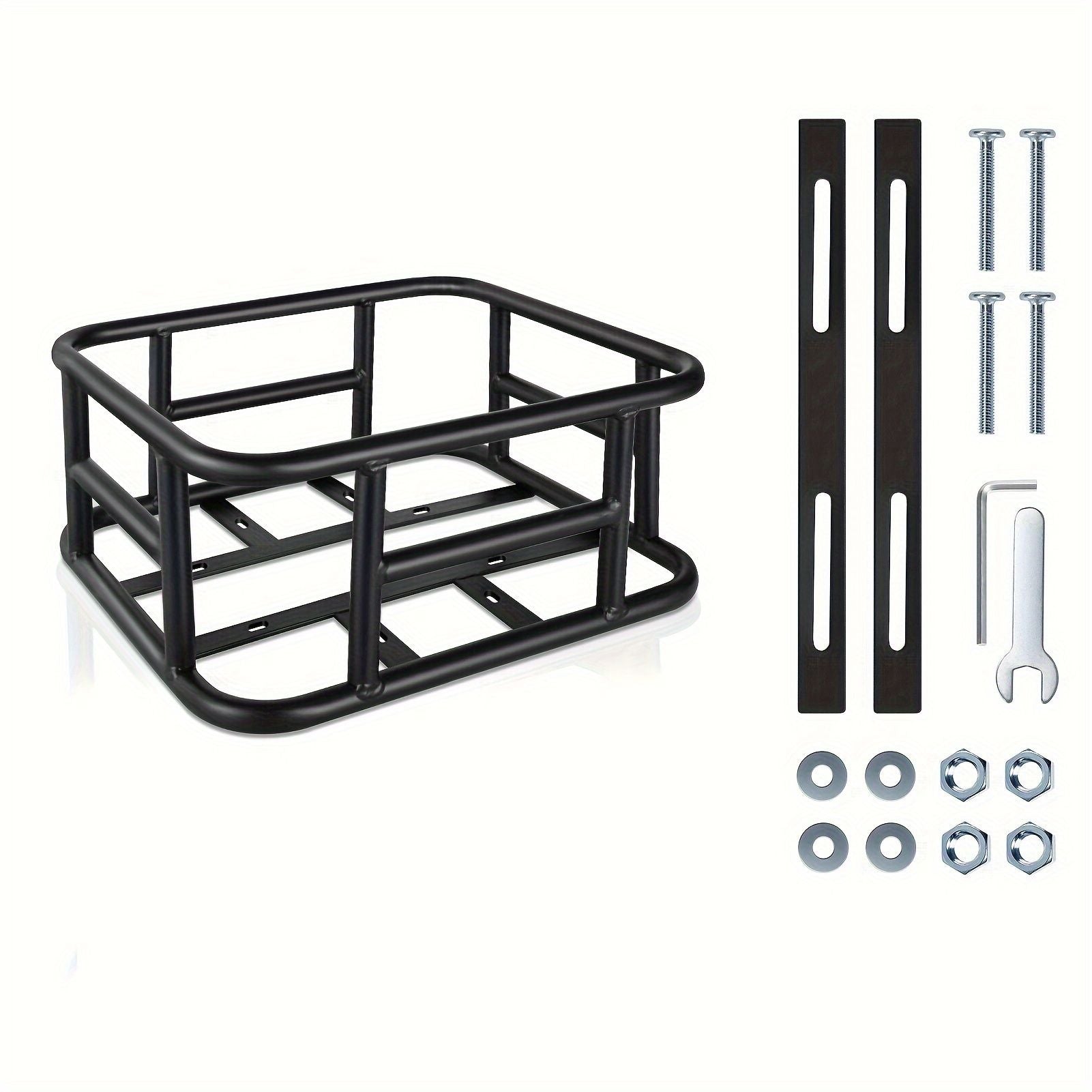 Black bike rear rack, universal bike rack, bicycle cargo rack, bike storage, cycling accessories, Australia bike rack, rear rack for bike, durable bike rack