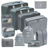 Black Friday Special Offer! 8-piece Travel Storage Bag - The perfect Christmas gift, say goodbye to messy luggage.