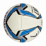 A blue windmill size5 football, PU fit material, wear-resistant and explosion-proof, including pump+air needle+net bag, Christmas Boxing Day gift,soccer