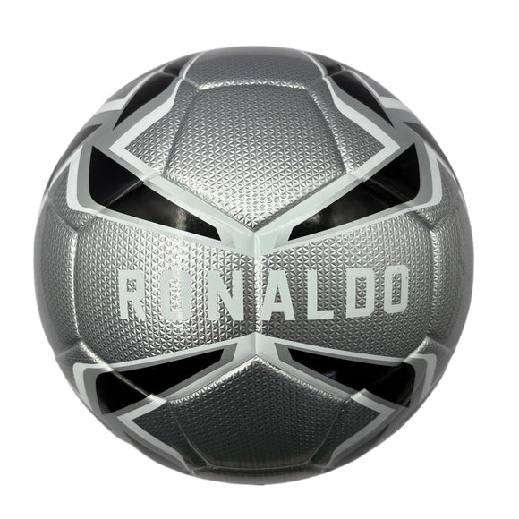 A mirror football with black and white color matching, professional anti-slip and wear-resistant design, exclusive football for fans, three-piece set with net bag, air needle and air pump, the best prize in campus competition, and a sports gift from fathe
