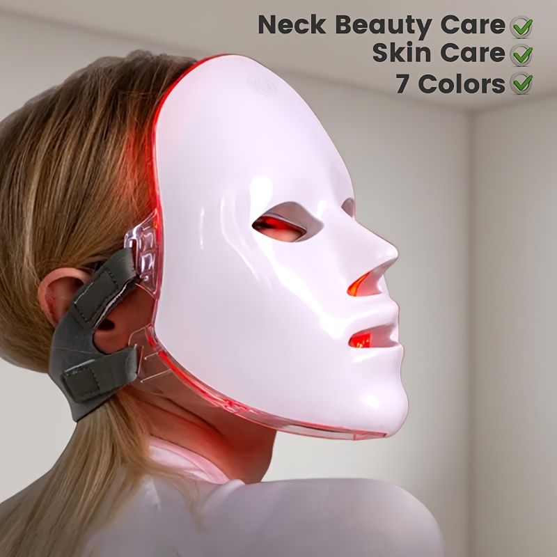 7-Color LED Light Therapy Facial Mask for Skin Rejuvenation