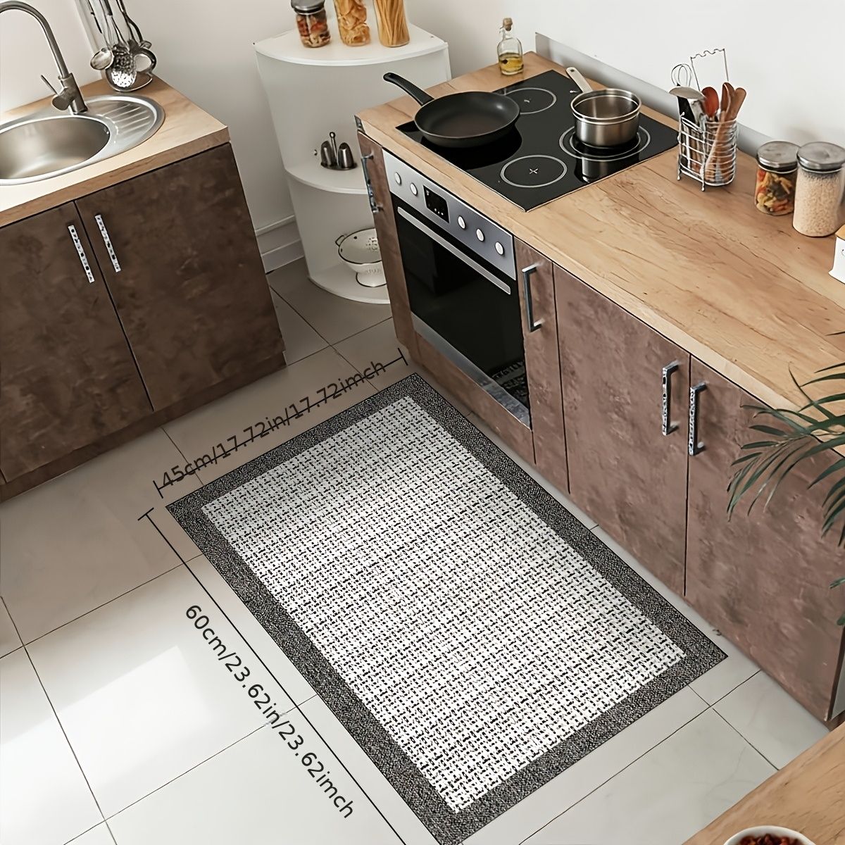 Kitchen Runner Mat - Non-Slip, Durable, & Easy to Clean