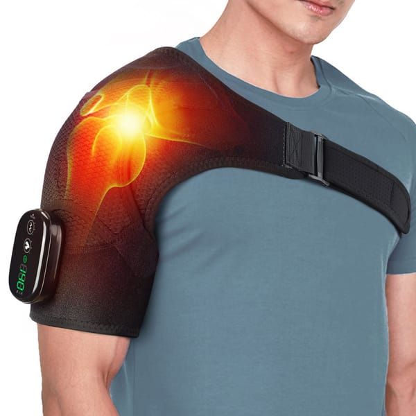Shoulder Massager – Deep Tissue Relief with Adjustable Straps