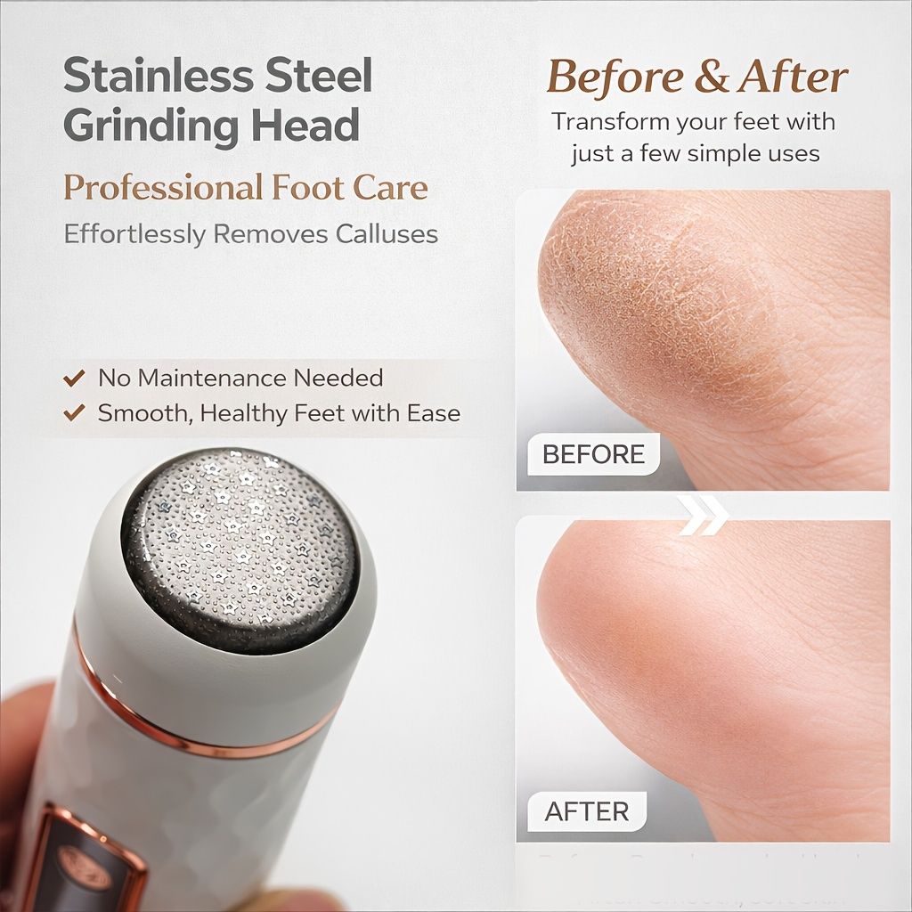 Electric Foot Callus Remover | USB Rechargeable