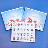 24-Day Christmas Advent Calendar DIY Bracelet Set, Festive Charm & Bead Kit for Aussie Xmas Gifting & Crafting