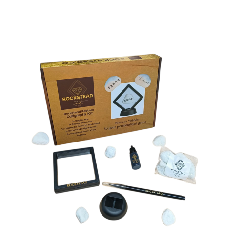 Novelty Gifts: Rockstead Pebbles Calligraphy Kit