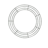 Christmas Wreaths & Garlands: Metal Wreath Round Iron Ring For Christmas