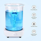 Mini Magnetic Stirrer 4000RPM Portable Mixer White