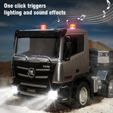 Outdoor Play Equipment: Rc Flat Truck 9-Channel Alloy Remote Control Trailer