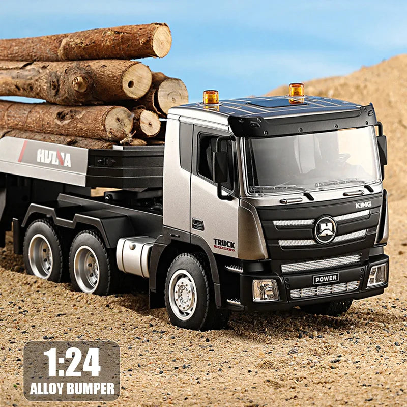 Outdoor Play Equipment: Rc Flat Truck 9-Channel Alloy Remote Control Trailer