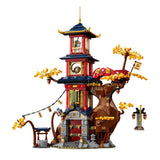 Building Toys: Dragon Energy Temple Building Blocks Model Set